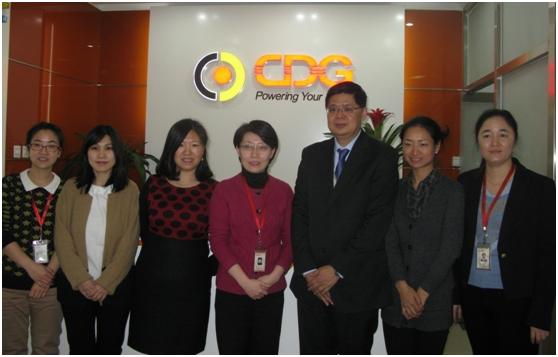 慕尼黑再保險(xiǎn)參觀華道數(shù)據(jù)北京公司